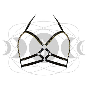 Enneagone Harnais lingerie fait à la main