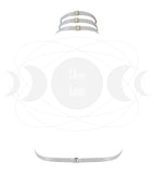 Collier Harnais collection Les Fuseaux de Violette de dos