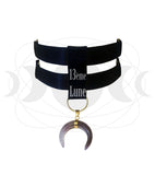 Choker collection crescent moon