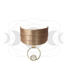 Saturne Choker couleur nude