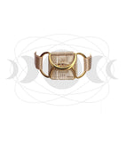 Sri yantra Choker couleur nude
