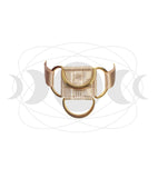Sri yantra Choker couleur nude