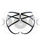 "Géométrie Sacrée" Tetrahedra culotte parure de corps