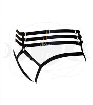 Culotte Harnais collection Moon Spell de profil