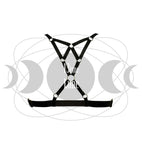 Soutien-Gorge harnais Vesica Piscis de dos