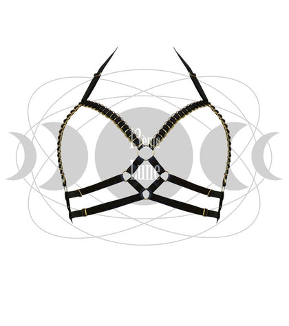 Enneagone Harnais lingerie fait à la main