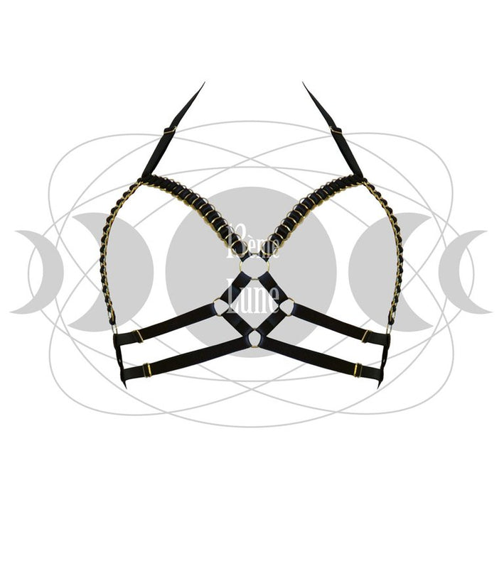 Enneagone Harnais lingerie fait à la main