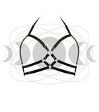 Enneagone Harnais lingerie fait à la main