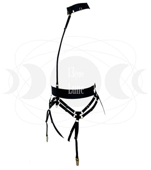 Porte Jarretelle Harnais de profil
