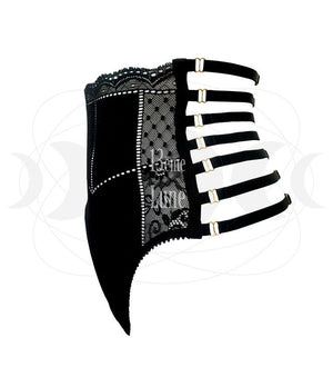 String Taille Haute couleur noir