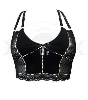Top / Culotte Ouverte Réversible lingerie de luxe