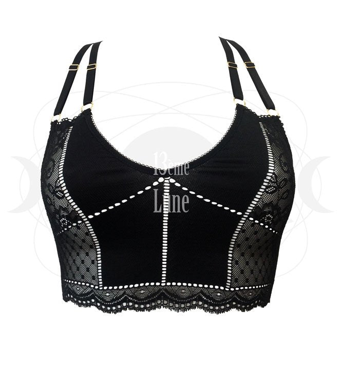 Top / Culotte Ouverte Réversible lingerie de luxe